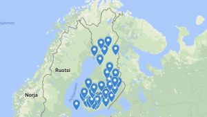 Vespa jälleenmyyjät kartalla